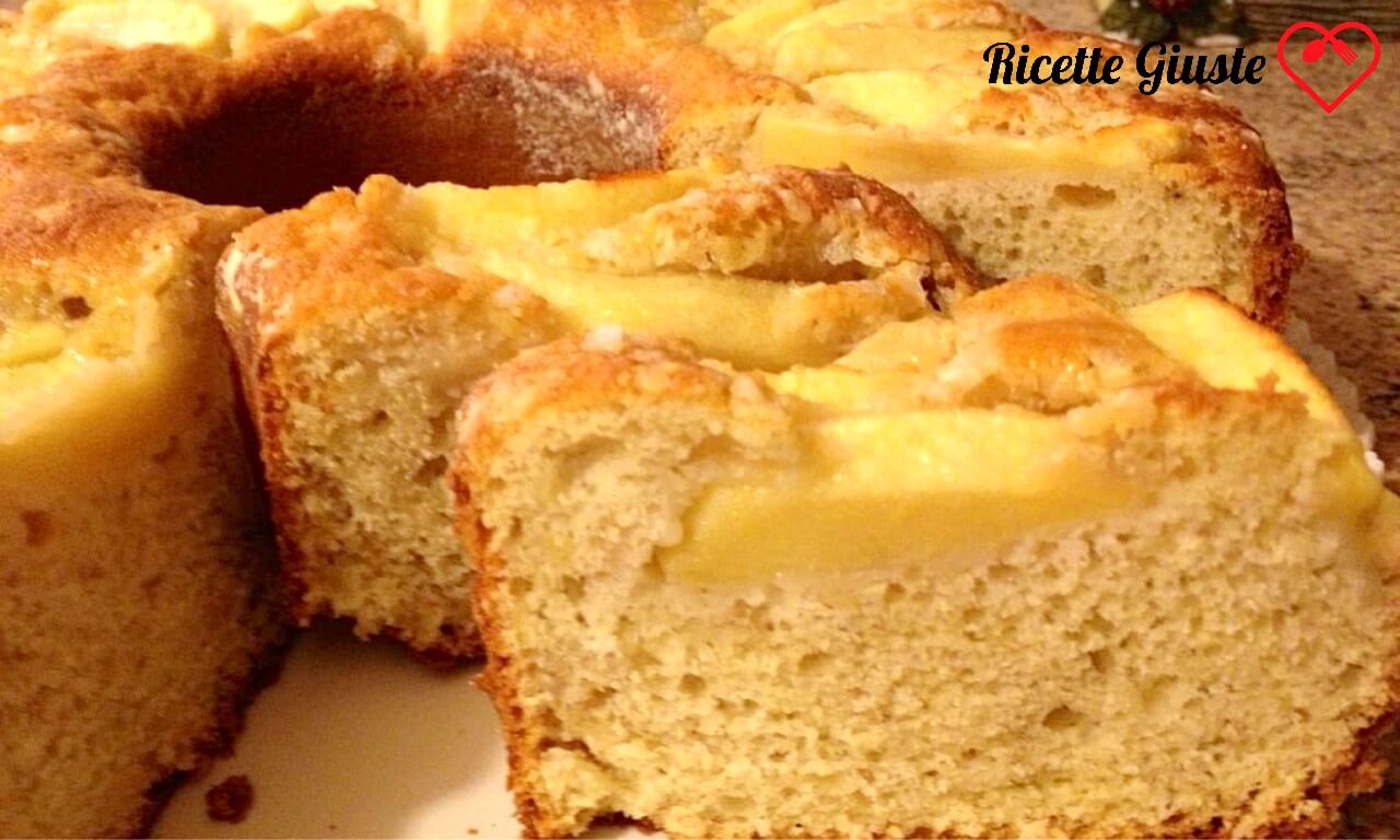 ciambella mela e banana