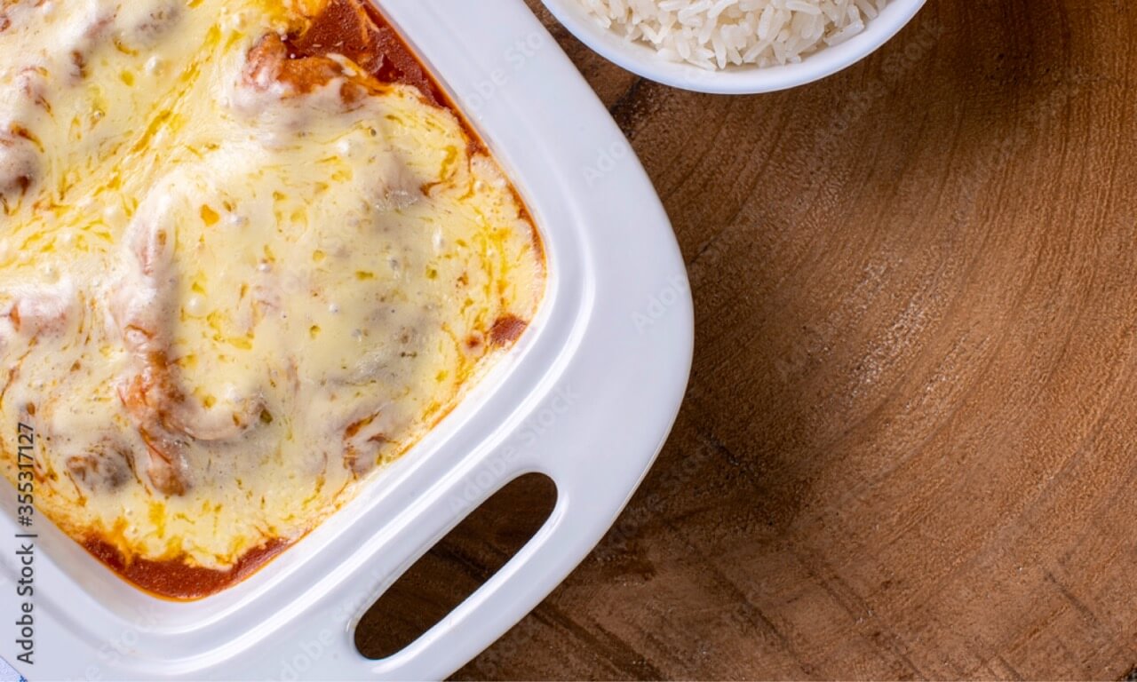 timballo di riso e melanzane