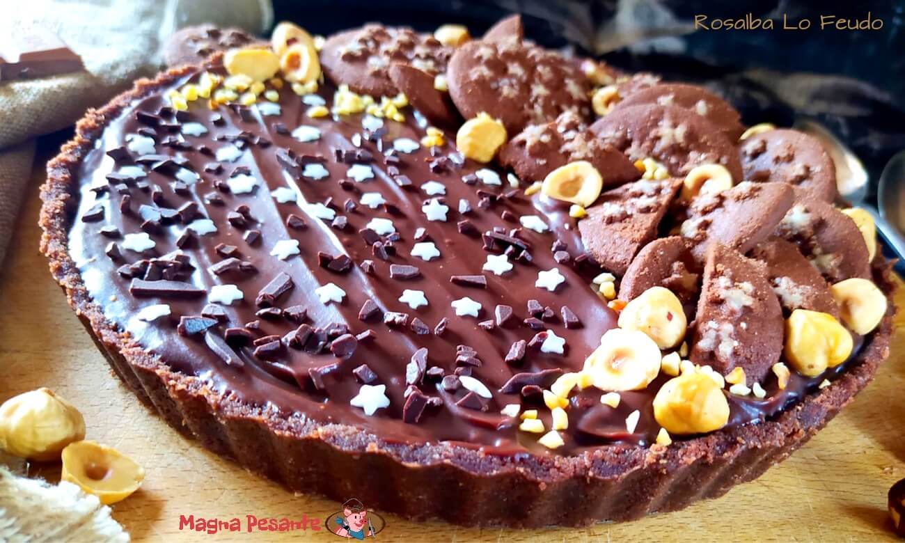 crostata al cioccolato