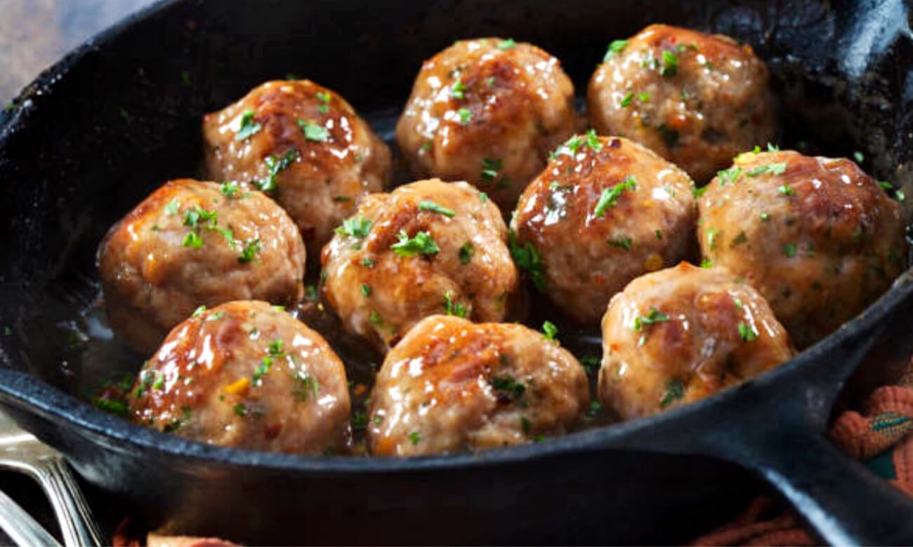 polpette in friggitrice ad aria