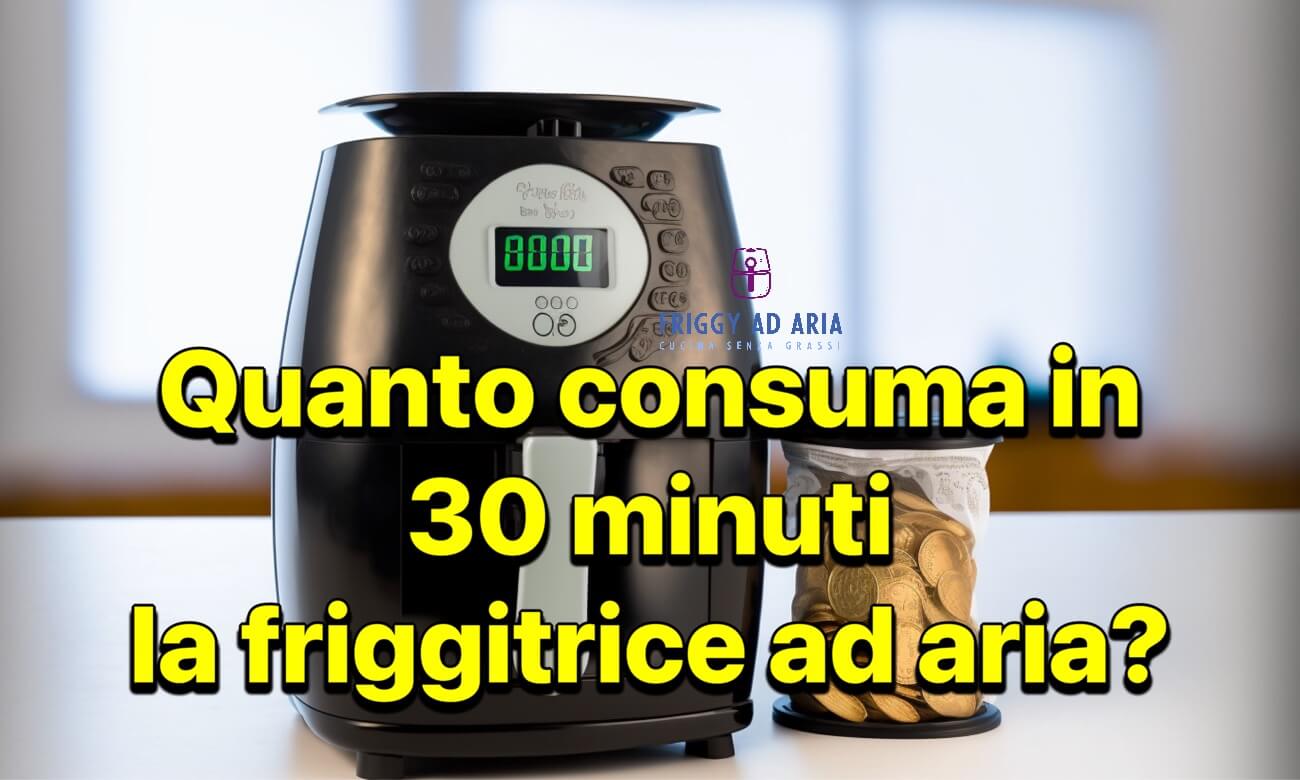 Ma quanto consuma davvero in mezz’ora la friggitrice ad aria? Vi sveliamo i centesimi precisi! quanto consuma la friggitrice ad aria