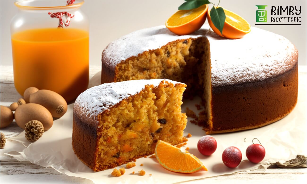 torta di mele e carote bimby