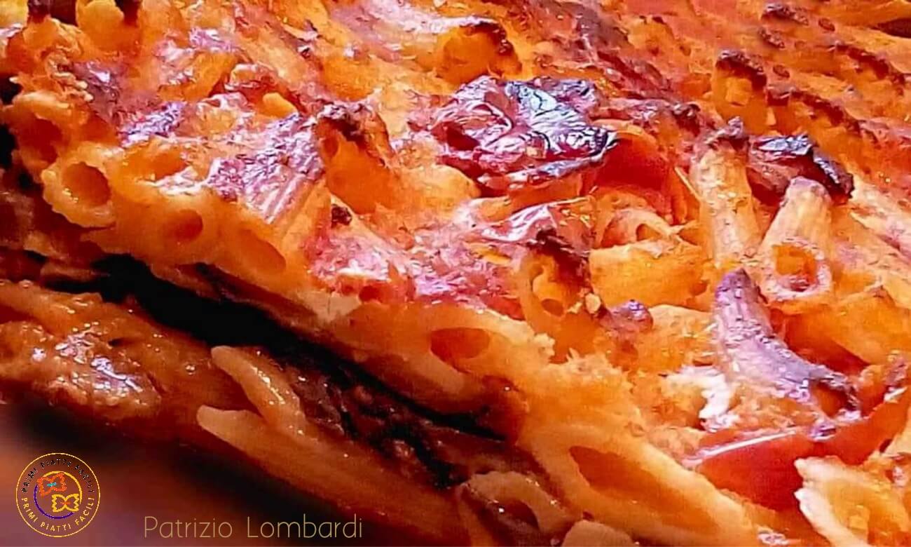 pasta al forno con melanzane e provola
