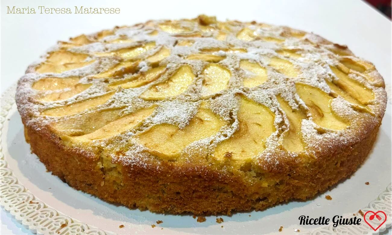 torta di mele e noci