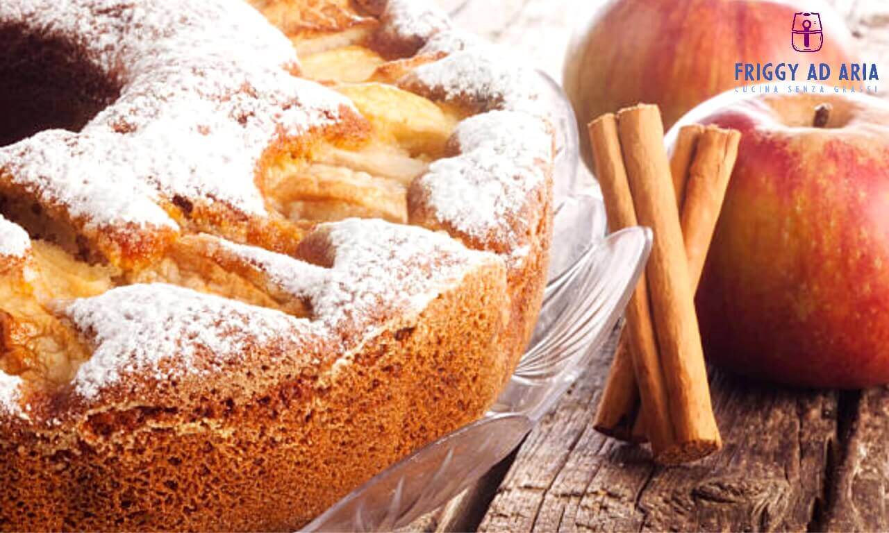 Ciambella alle mele in friggitrice ad aria