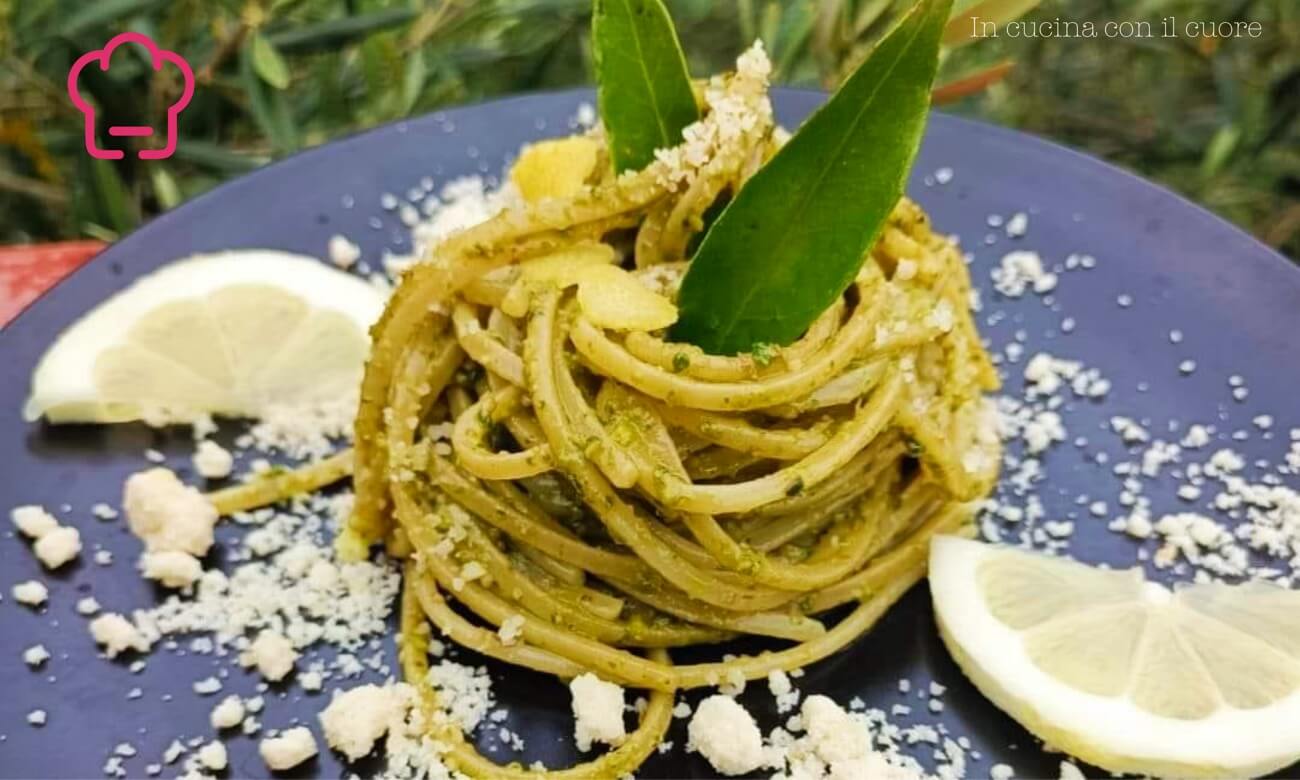 Pasta al pesto di limoni