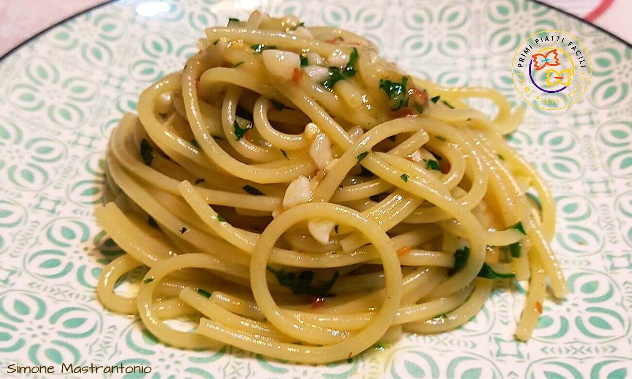 Spaghetti aglio, olio e peperoncino