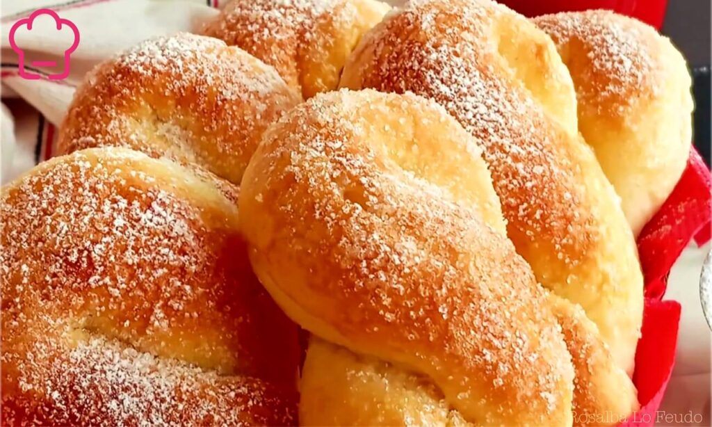 Brioche con lo zucchero