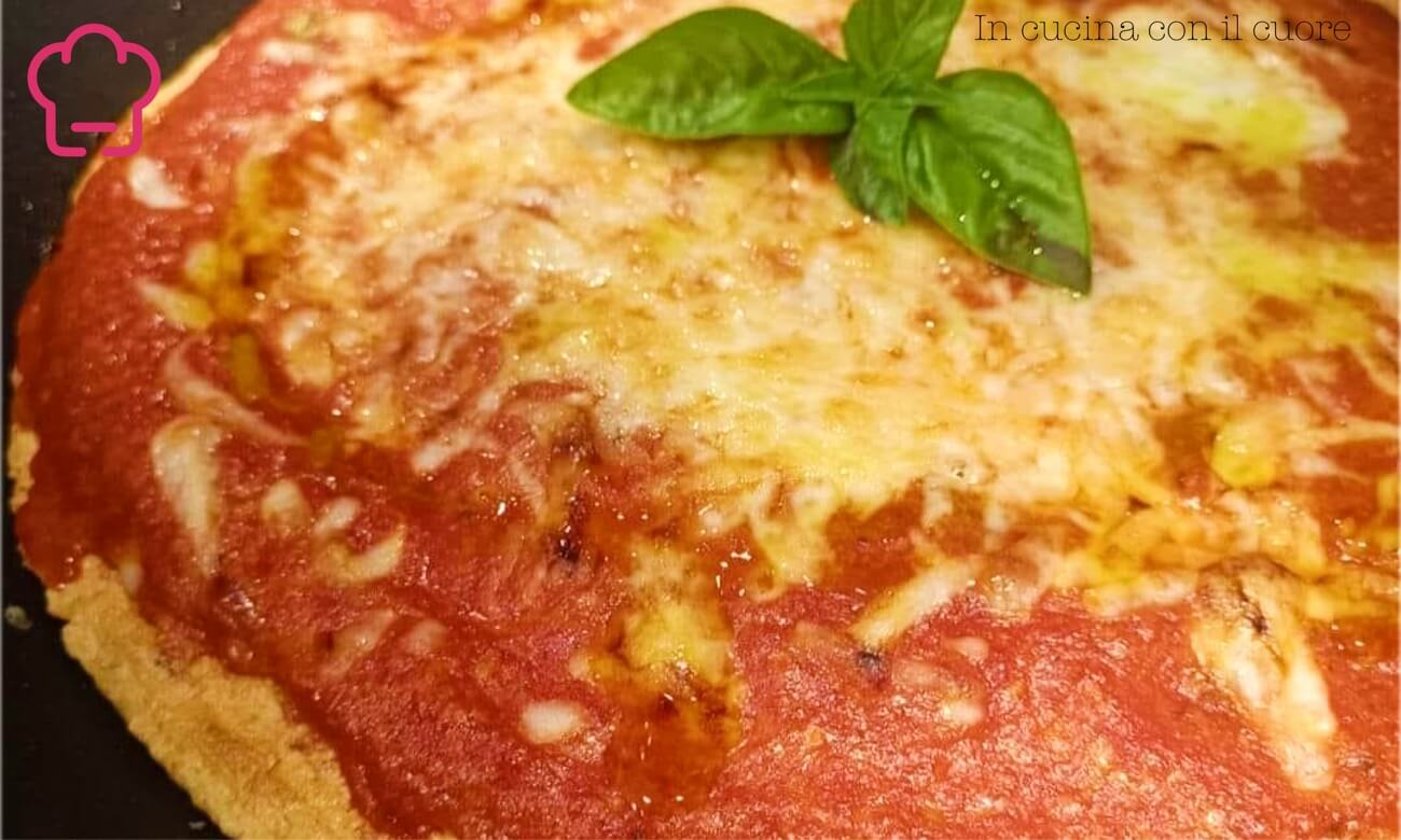 Finta pizza di lenticchie