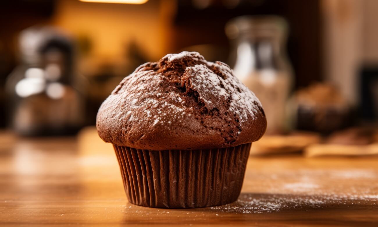 Muffin alla Nutella friggitrice ad aria