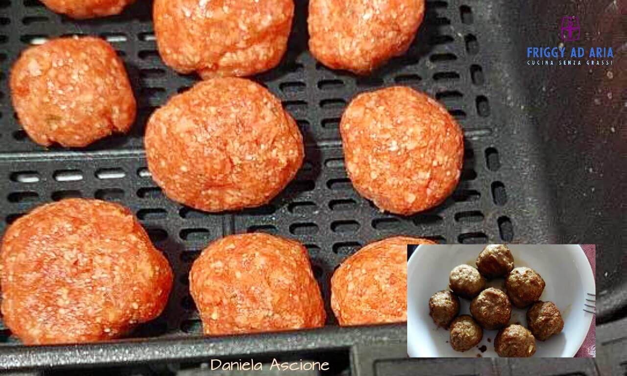 Polpette in friggitrice ad aria