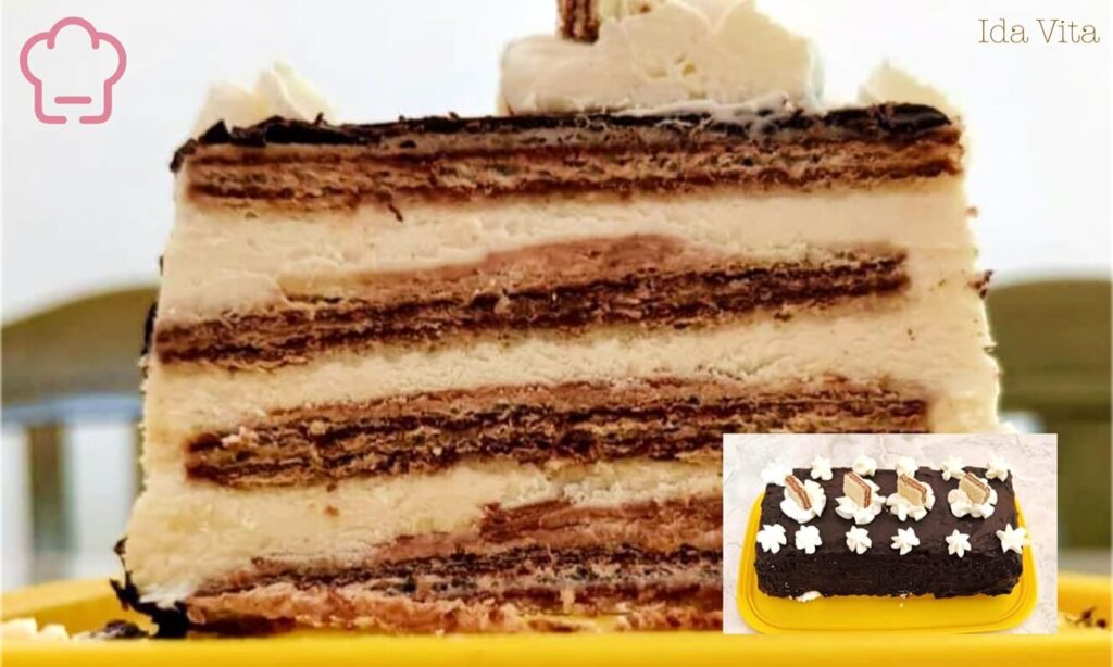 Semifreddo con wafer