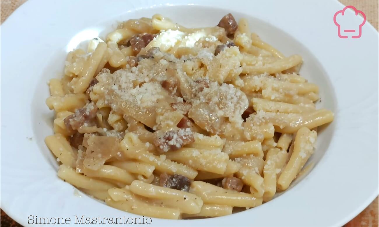 Strozzapreti con pancetta