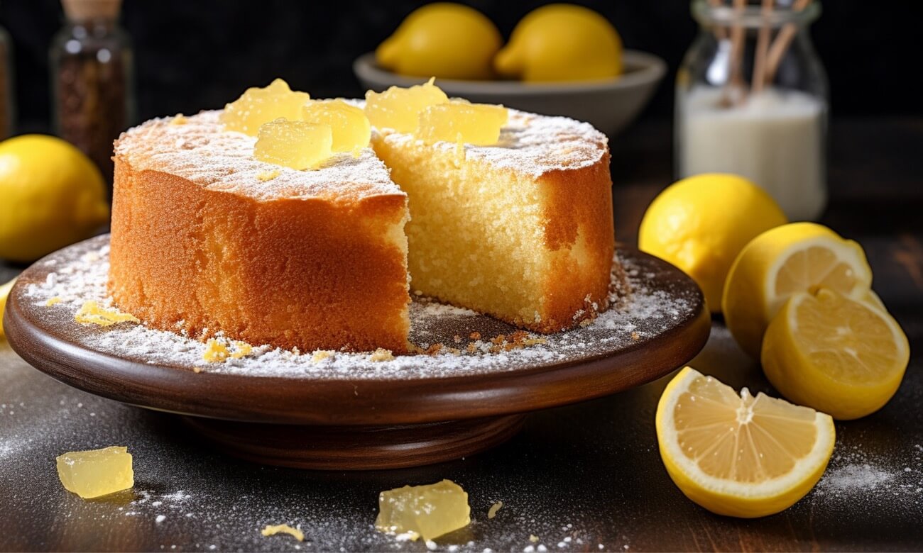 Torta margherita in friggitrice ad aria