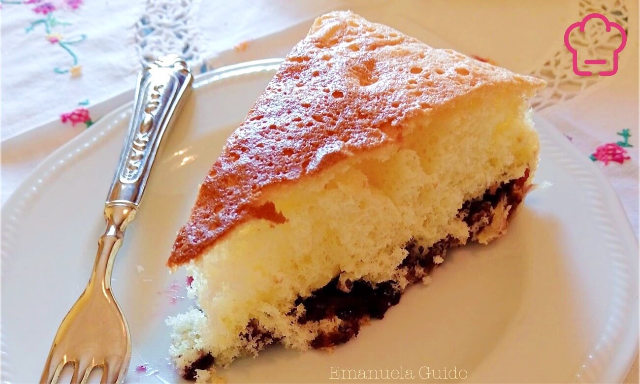 Torta soffice ai mirtilli