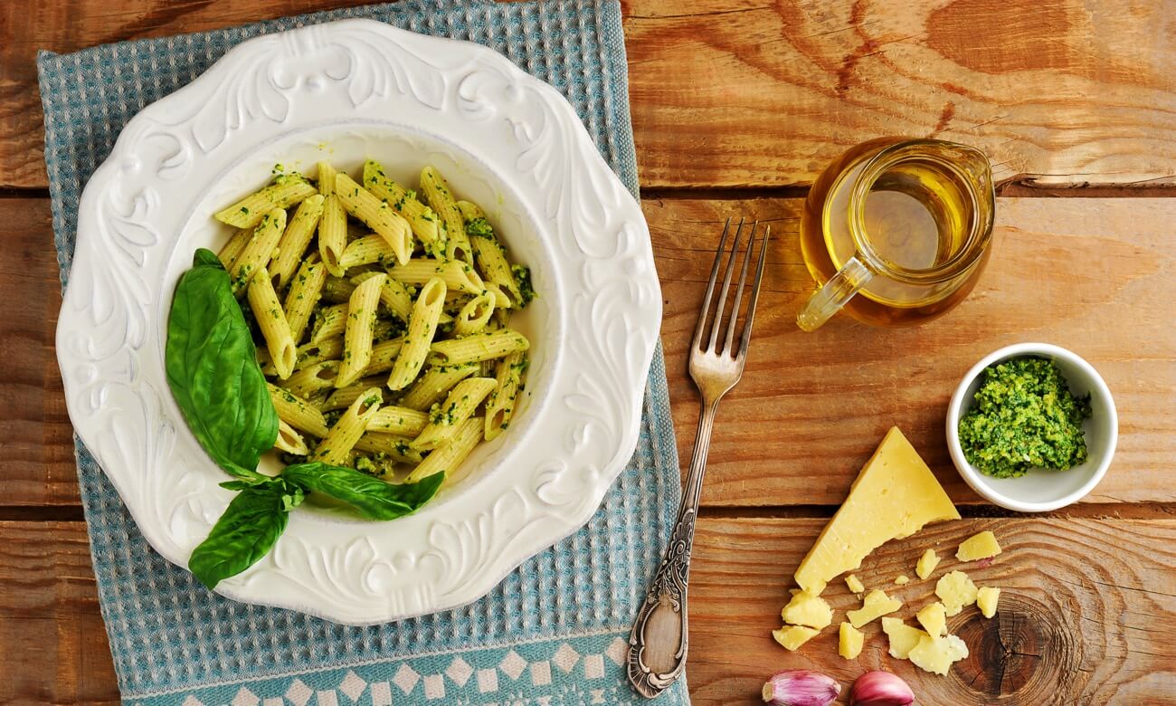 Pasta zucchine e pancetta Bimby