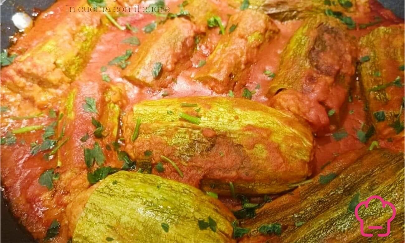 Zucchine ripiene di tonno