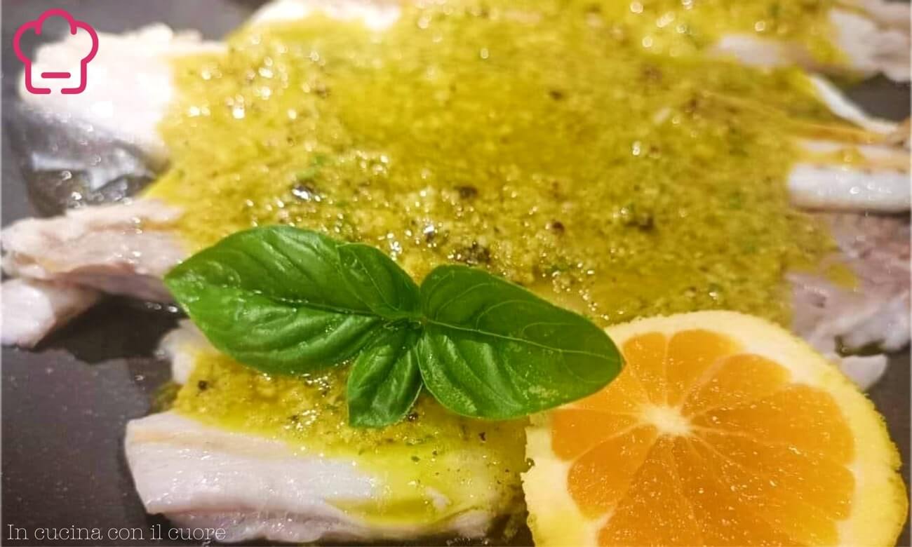 Filetti di spigola grigliati