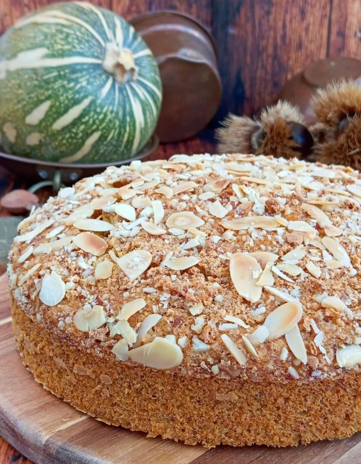 Torta di zucca e mandorle: un dolce soffice e profumato per coccolarsi ...