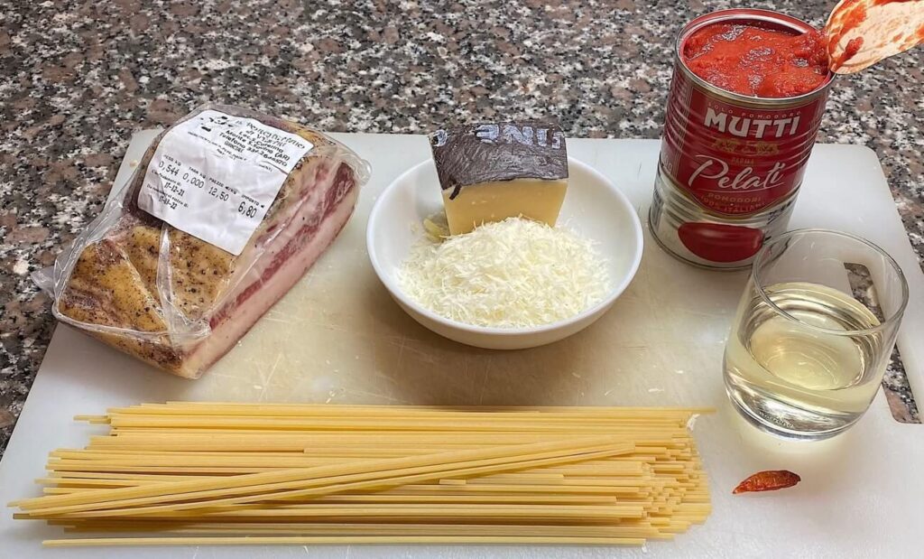 Spaghetti all’amatriciana