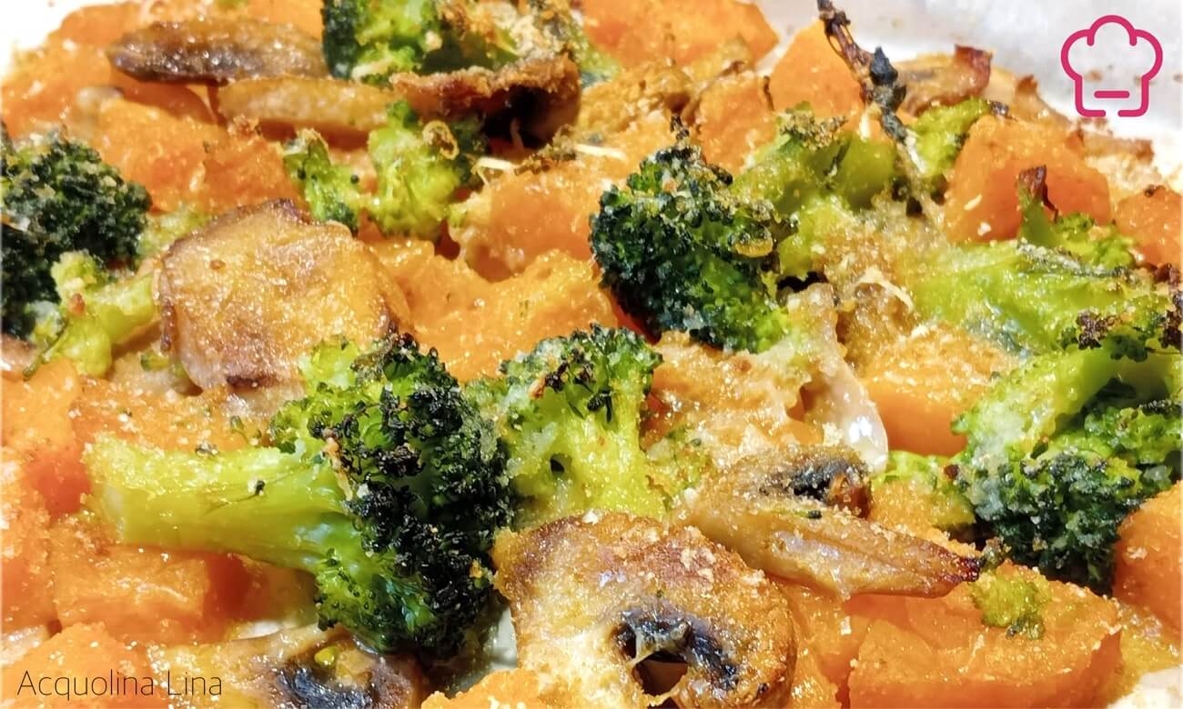 Verdure croccanti al forno
