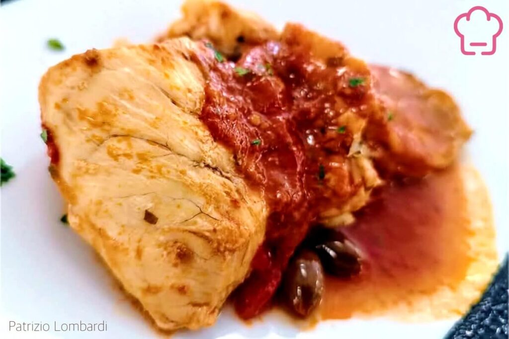Filetto di ombrina in guazzetto