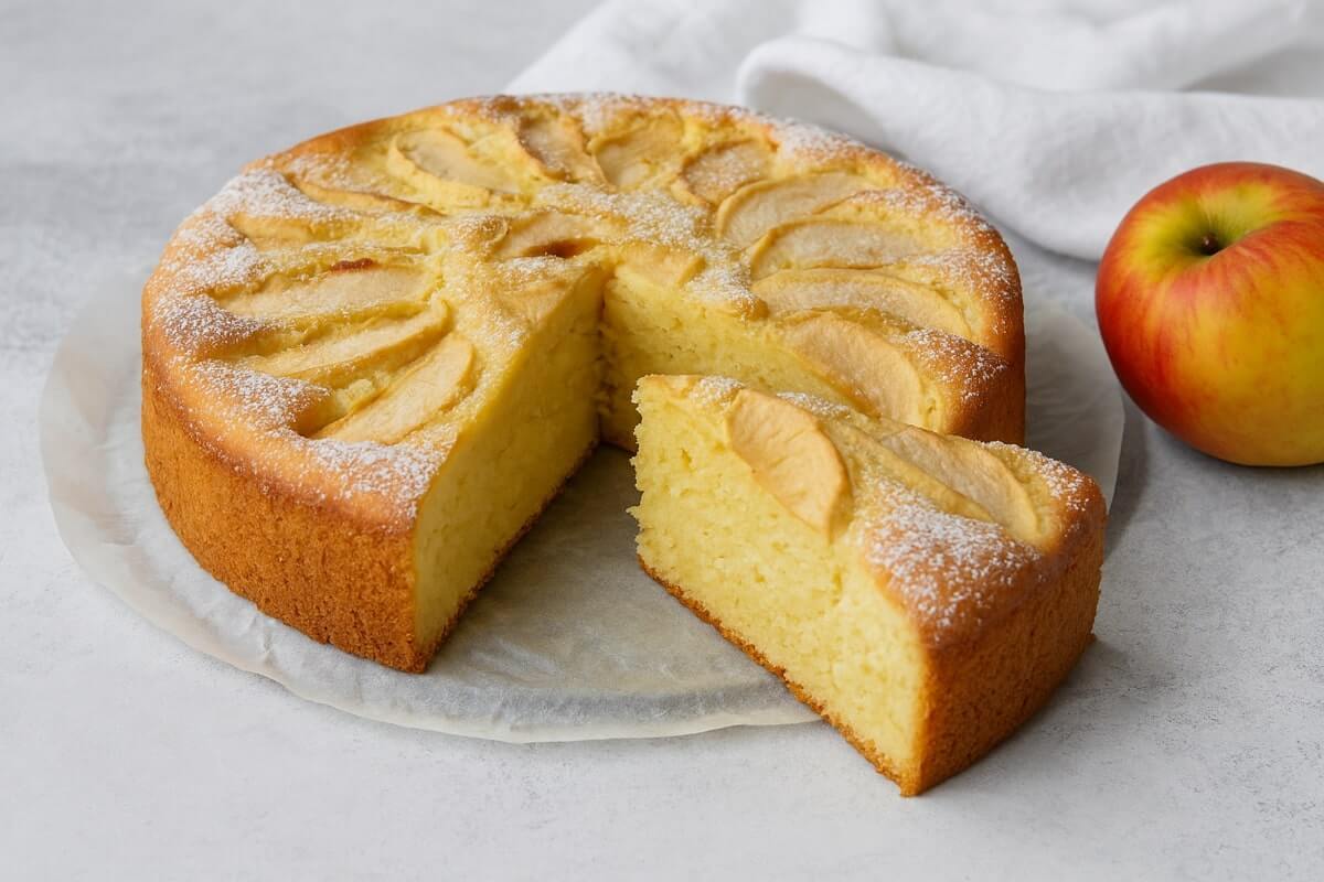 Torta di mele e yogurt Bimby, nessuno crederà che è senza burro (Una nuvola!) Torta di mele e yogurt Bimby