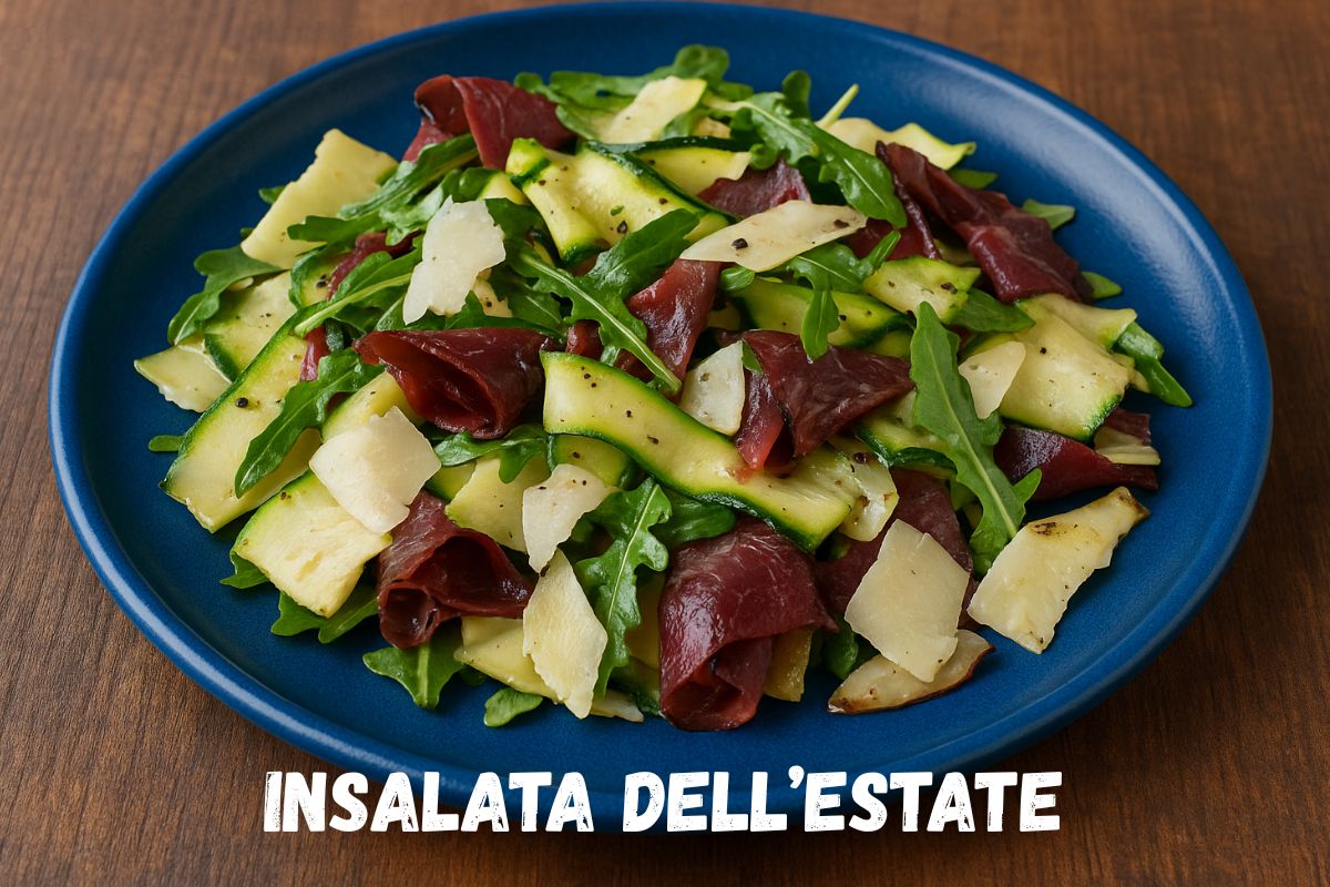 insalata di bresaola e zucchine