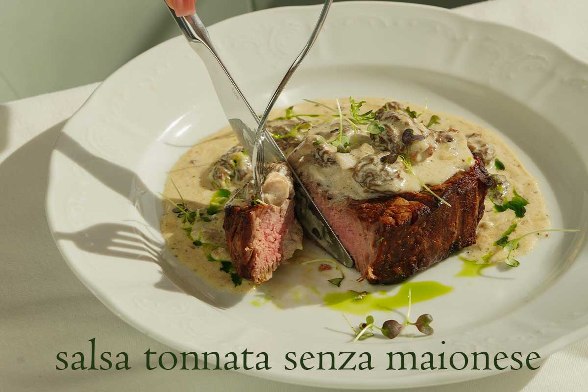 salsa tonnata senza maionese