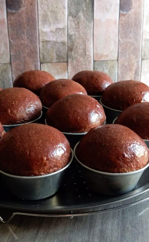 Muffin-brioche al cacao