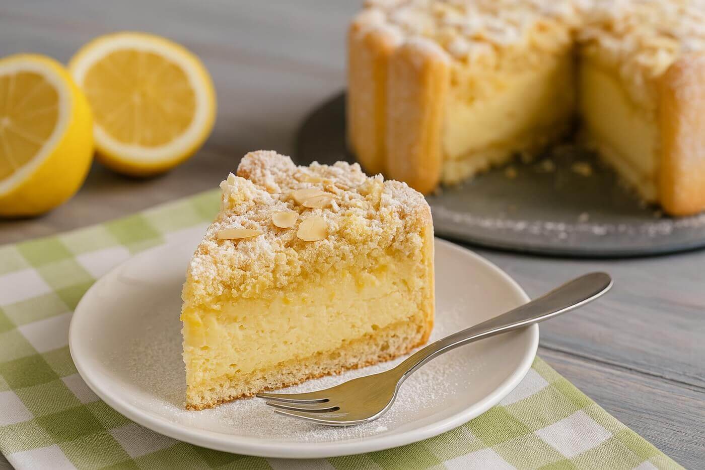 Torta della nonna fredda