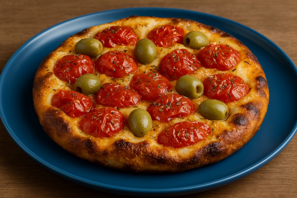 focaccia tipo pugliese
