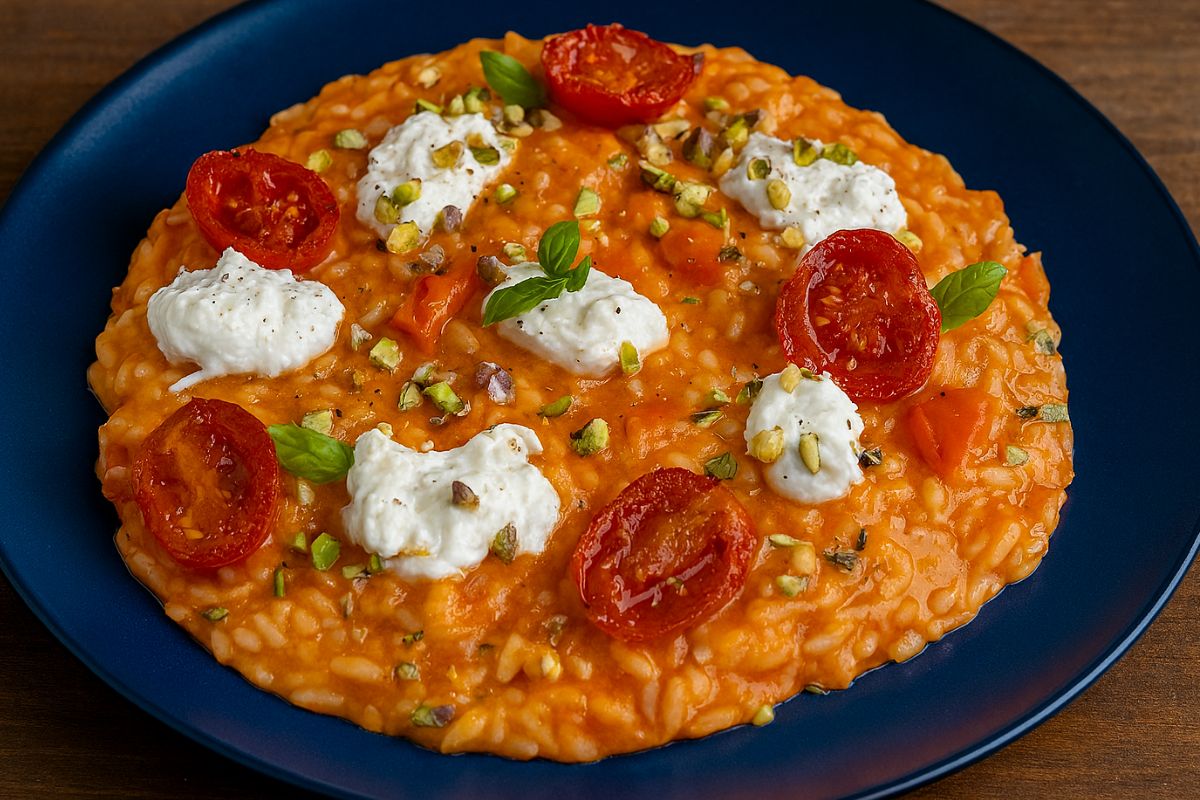 risotto-ai-pomodorini ricetta