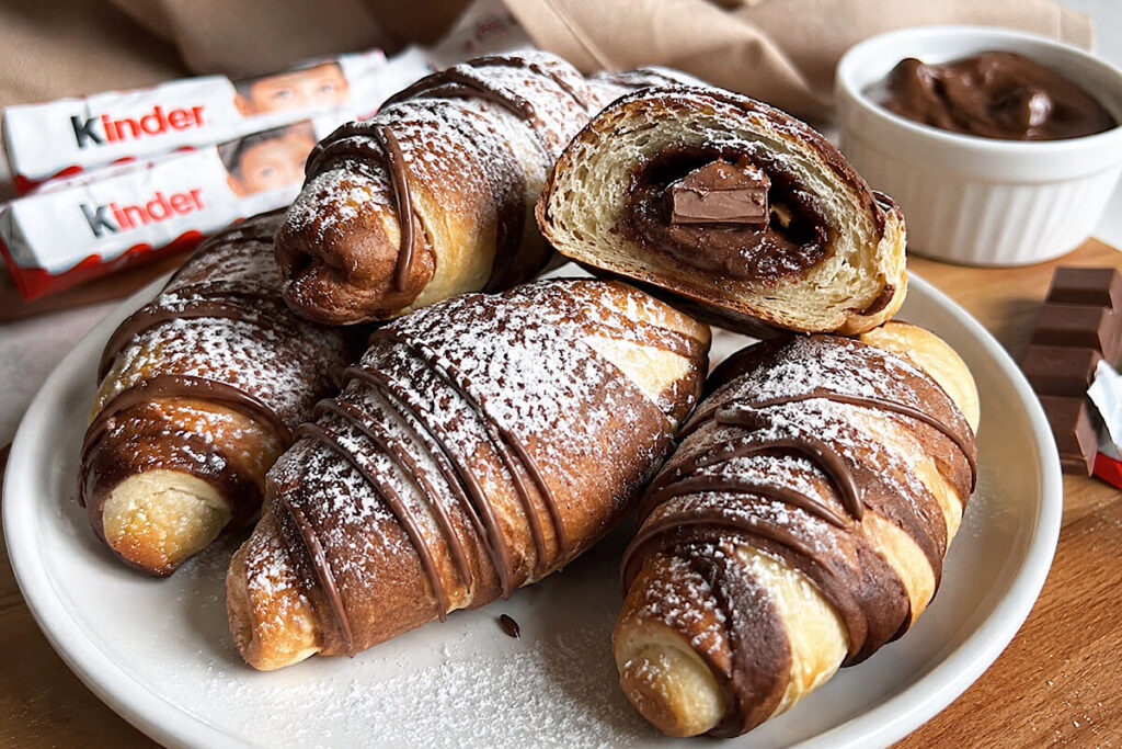 Kinder Kornetti in friggitrice ad aria