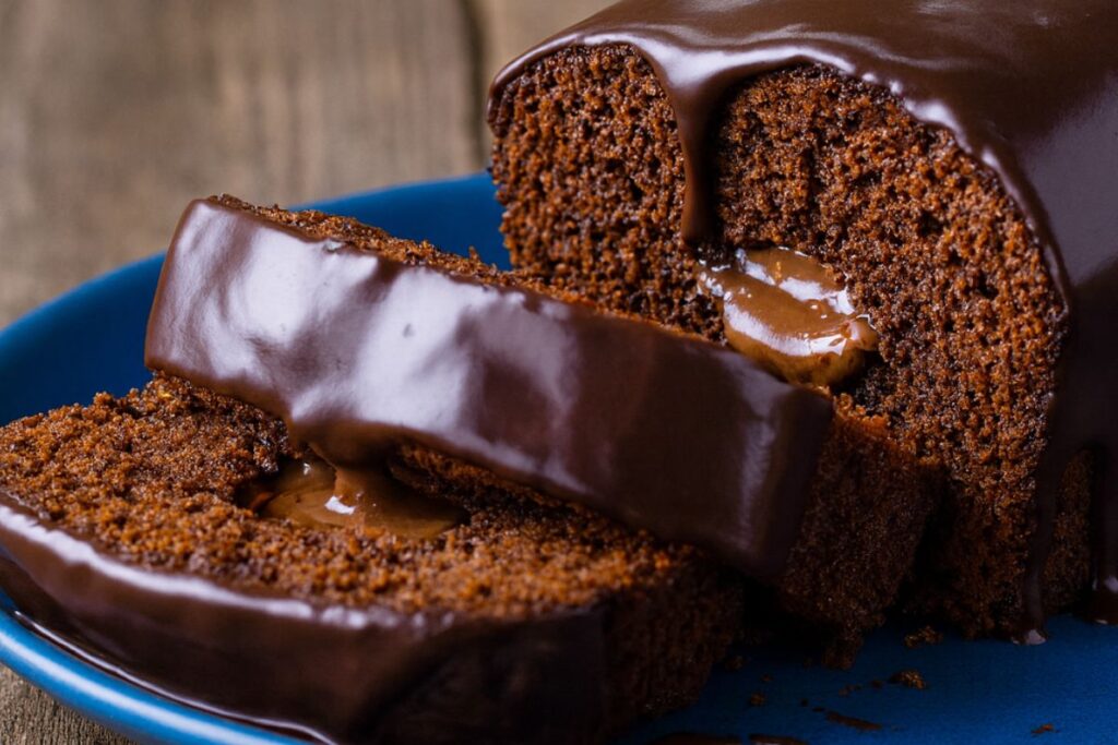 plumcake al triplo cioccolato