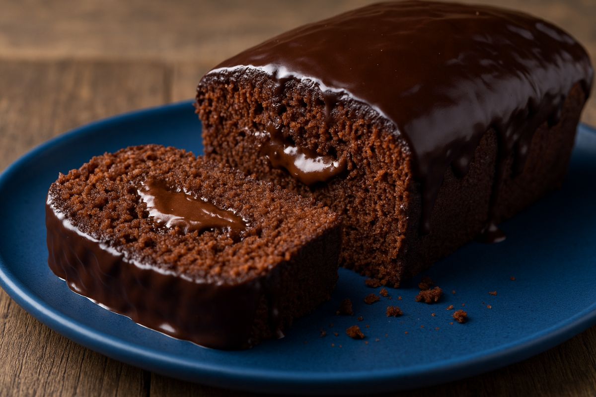 plumcake al triplo cioccolato friggitrice