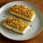 Nutrienti e leggeri in friggitrice ad aria, ecco i filetti di merluzzo in crosta con crema di broccoli filetti di merluzzo in crosta con crema di broccoli