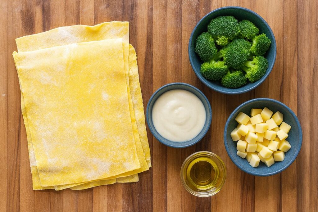 lasagna ai broccoli ingredienti