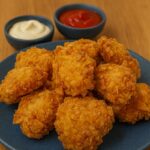 Golosissimi i pop corn (maxi) di pollo come da KFC... ma in friggitrice ad aria pop corn di pollo ricetta