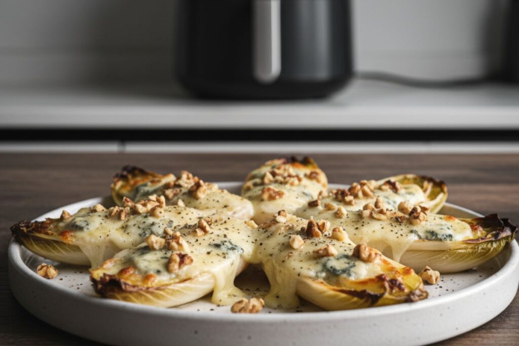 l'indivia in friggitrice ad aria