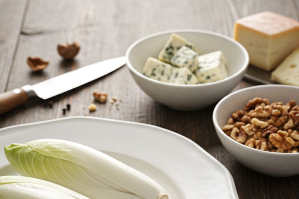 l'indivia in friggitrice ad aria ingredienti