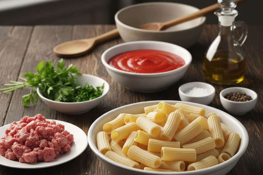 pasta alla carcerata ingredienti