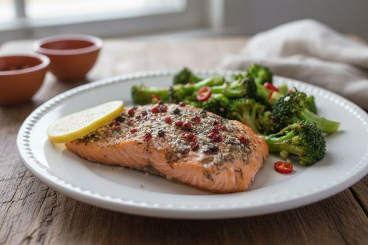 salmone al cartoccio