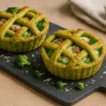 Le tartellette salate ai broccoli in friggitrice ad aria (sono le più golose e senza farina!) tartellette golose ai broccoli