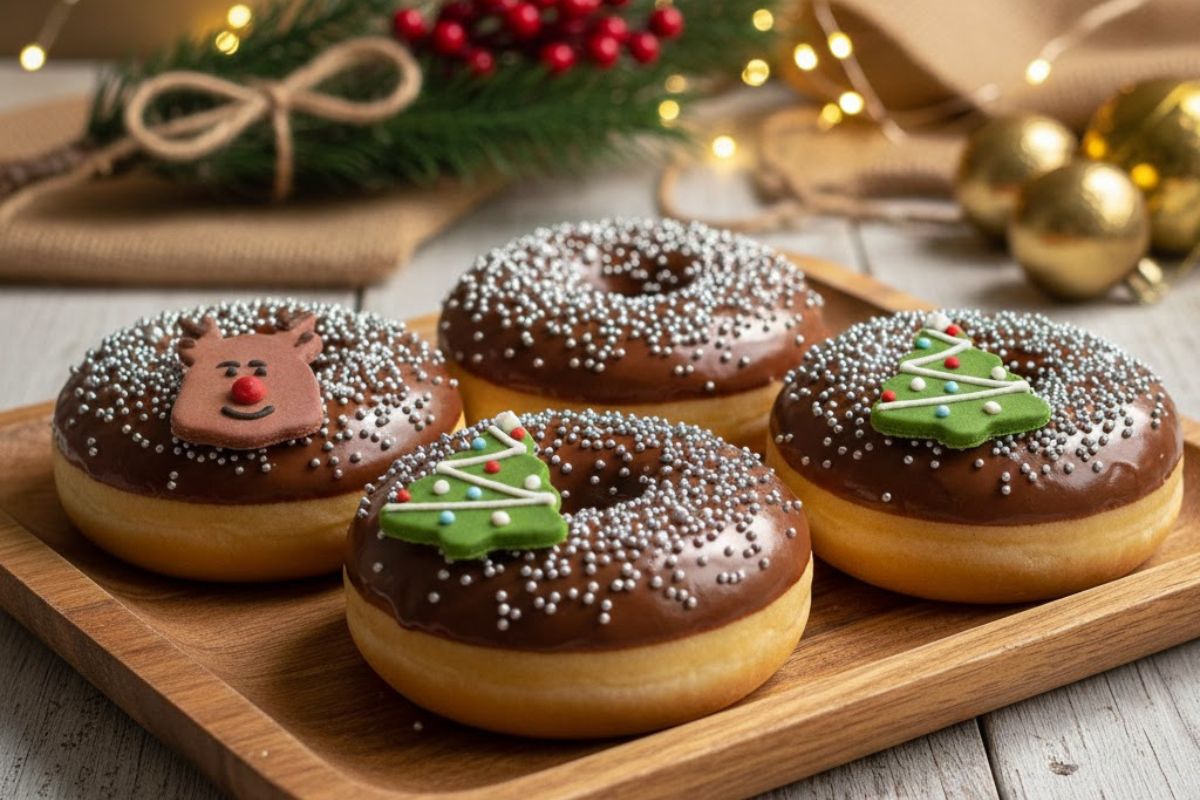 Donuts natalizi