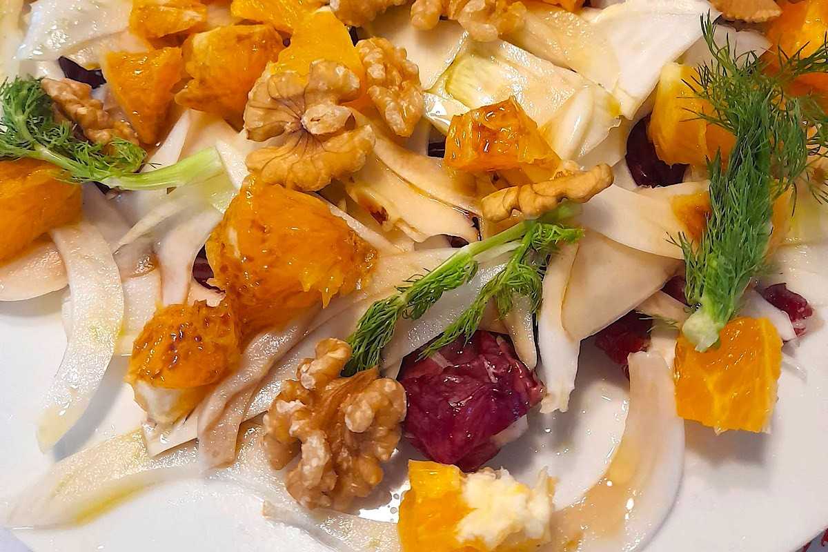 insalata con noci