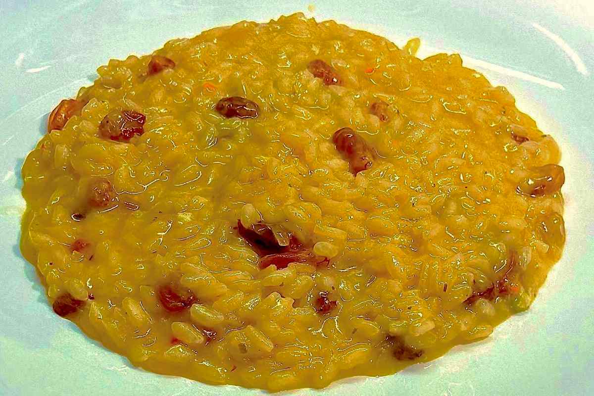 risotto alla grappa