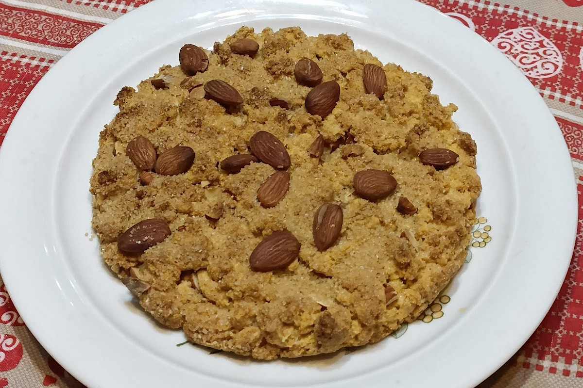 sbrisolona torta con mandorle