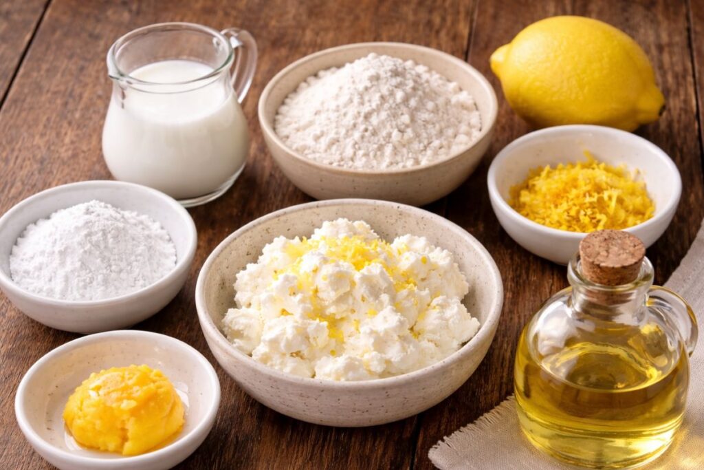 Baci panteschi con il Bimby, ingredienti