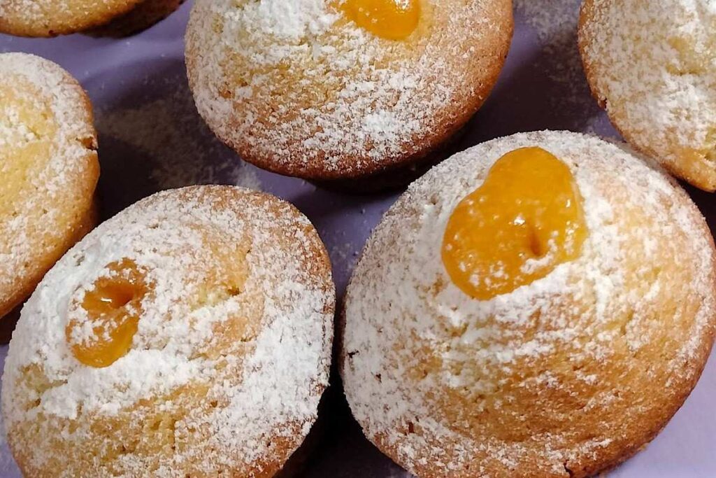 muffin ripieni albicocca